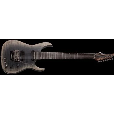Schecter Banshee Mach-7 FR-S Electric Guitar - Fallout Burst - Image 8