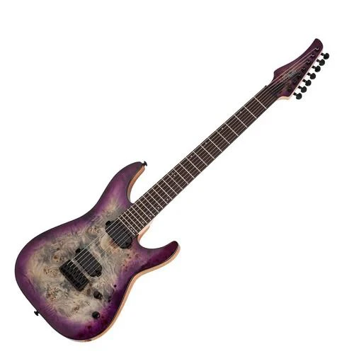 Schecter C-7 Pro - Aurora Burst [MII] - Image 2
