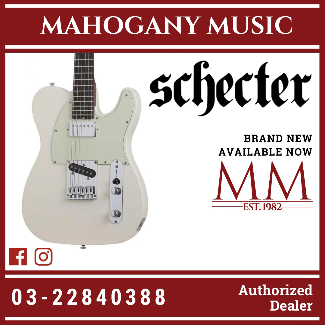 Schecter Nick Johnston Signature PT - Atomic Snow