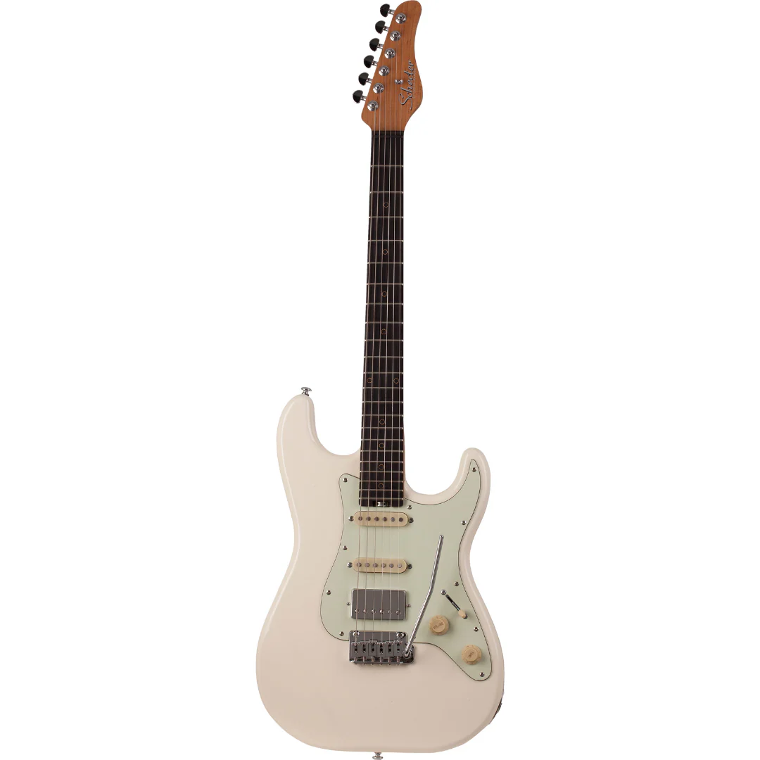 Schecter Nick Johnston Traditional H/S/S - Atomic Snow [MII] - Image 2