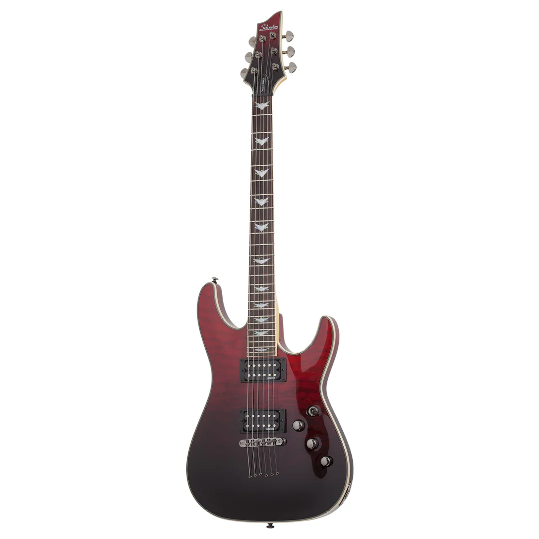 Schecter Omen Extreme-6 Electric Guitar - Blood Red - Image 2
