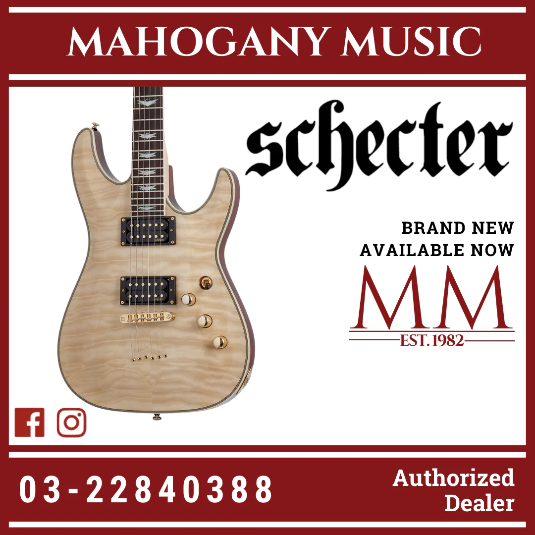 Schecter Omen Extreme-6 Electric Guitar - Natural