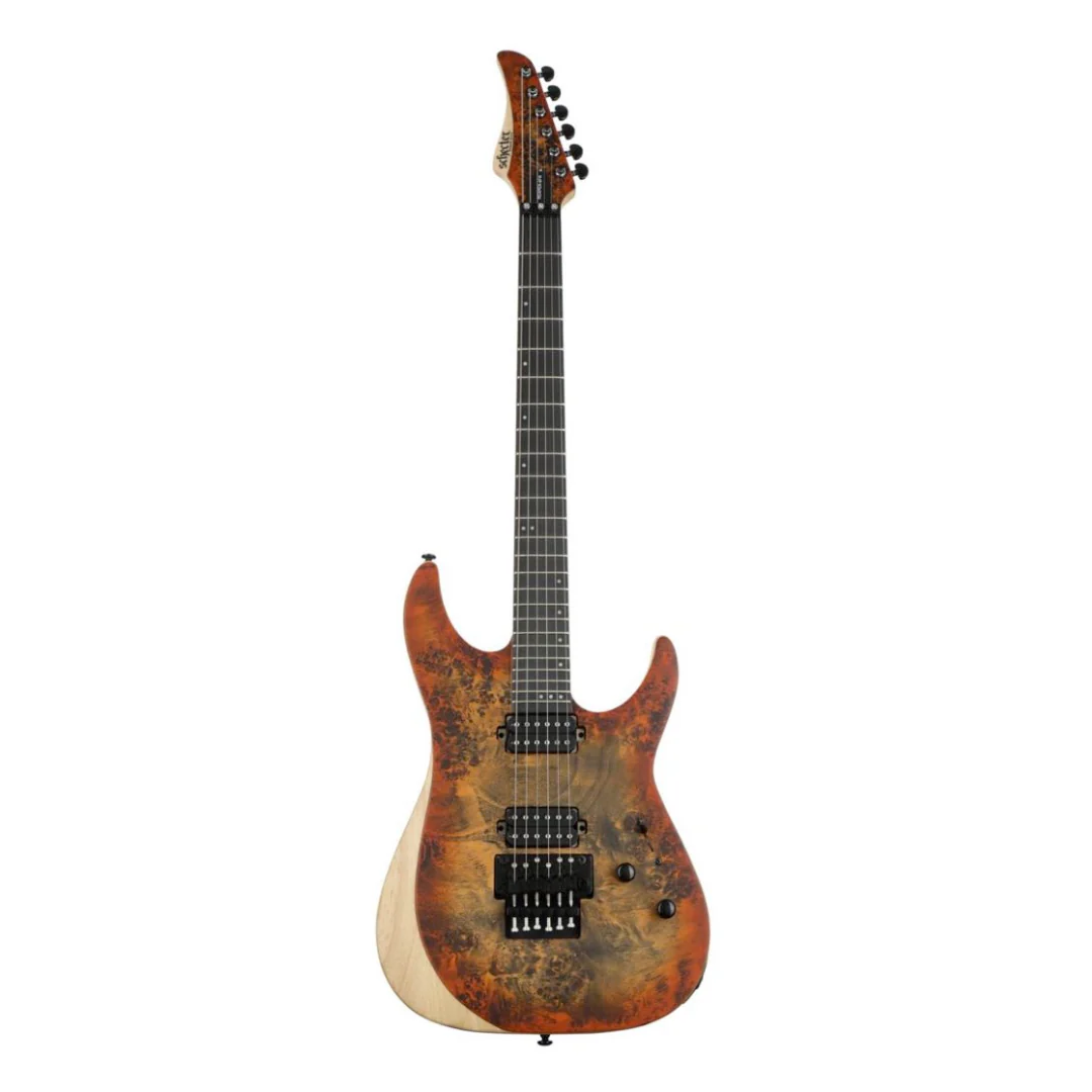 Schecter Reaper-6 - Satin Inferno Burst [MII] - Image 2