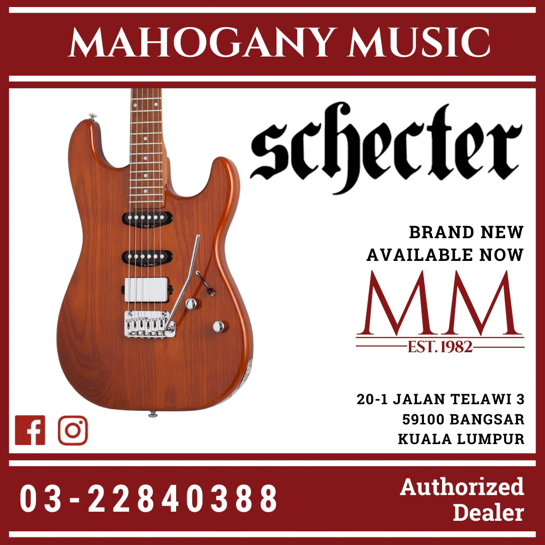 Schecter Traditional Van Nuys - Gloss Natural Ash