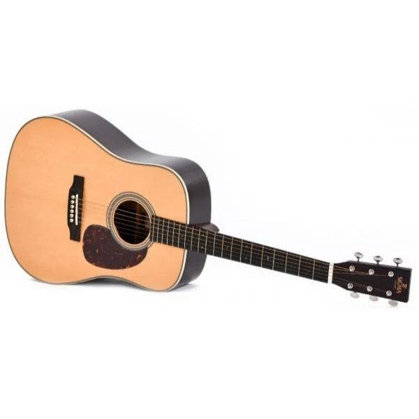 Sigma SDR-28 Natural Acoustic Guitar - Image 4
