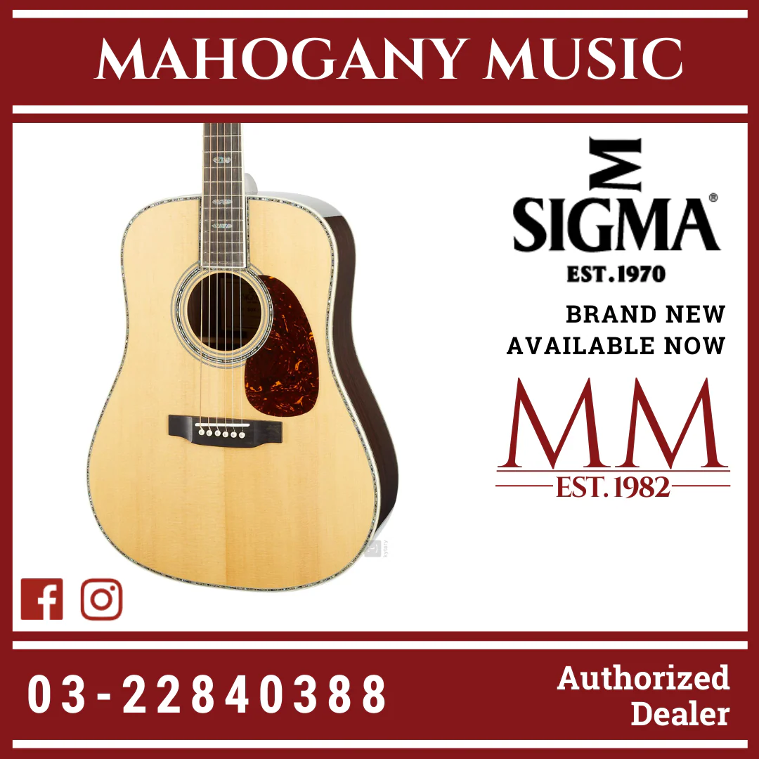 Sigma SDR-45 Natural Acoustic Guitar