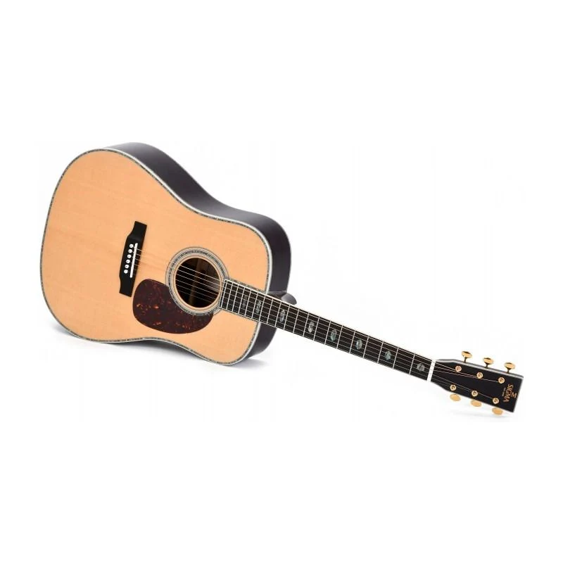 Sigma SDR-45 Natural Acoustic Guitar - Image 3