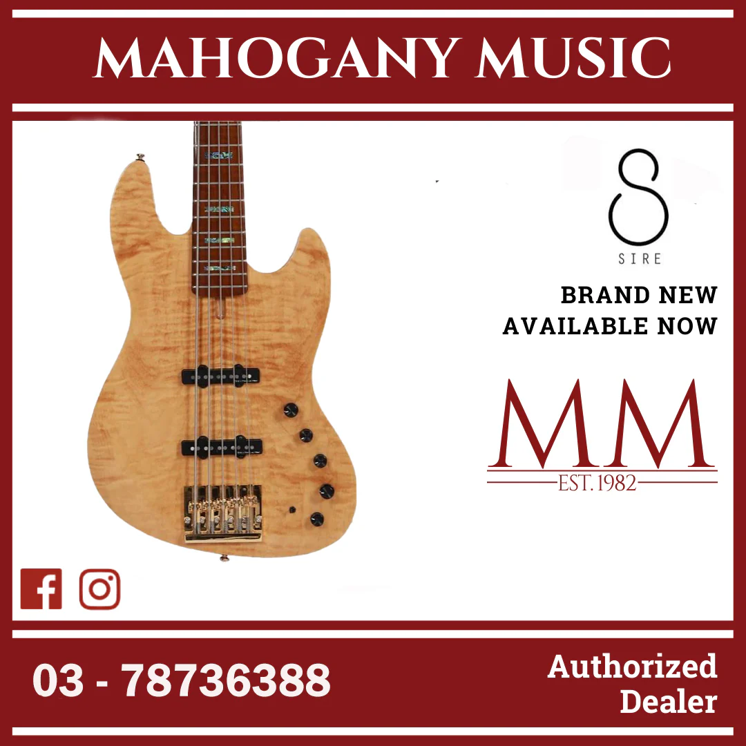 SIRE MARCUS MILLER V10DX 5-STRING Natural