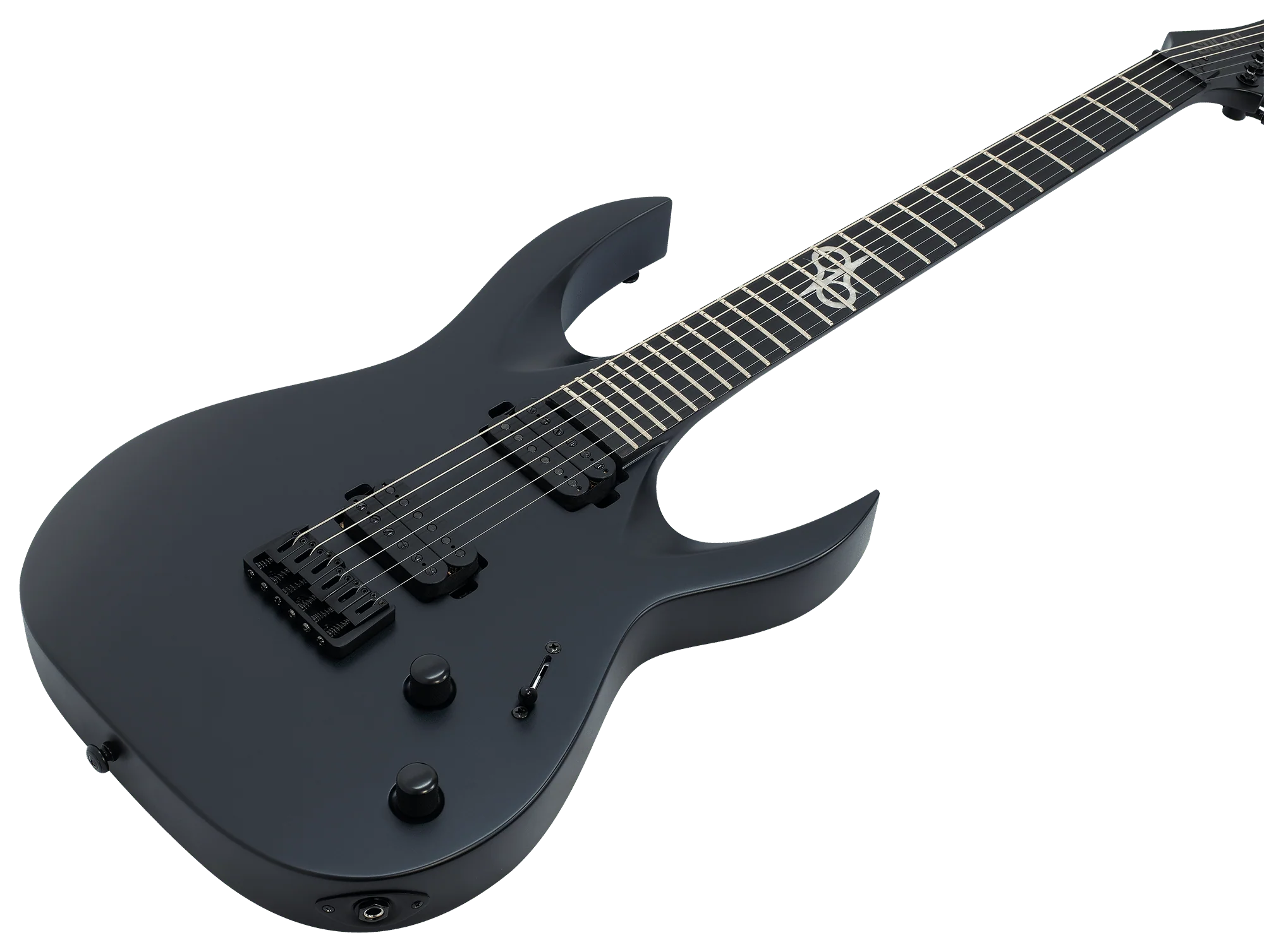 Solar A2.6 Carbon Black Matte Electric Guitar - Image 3
