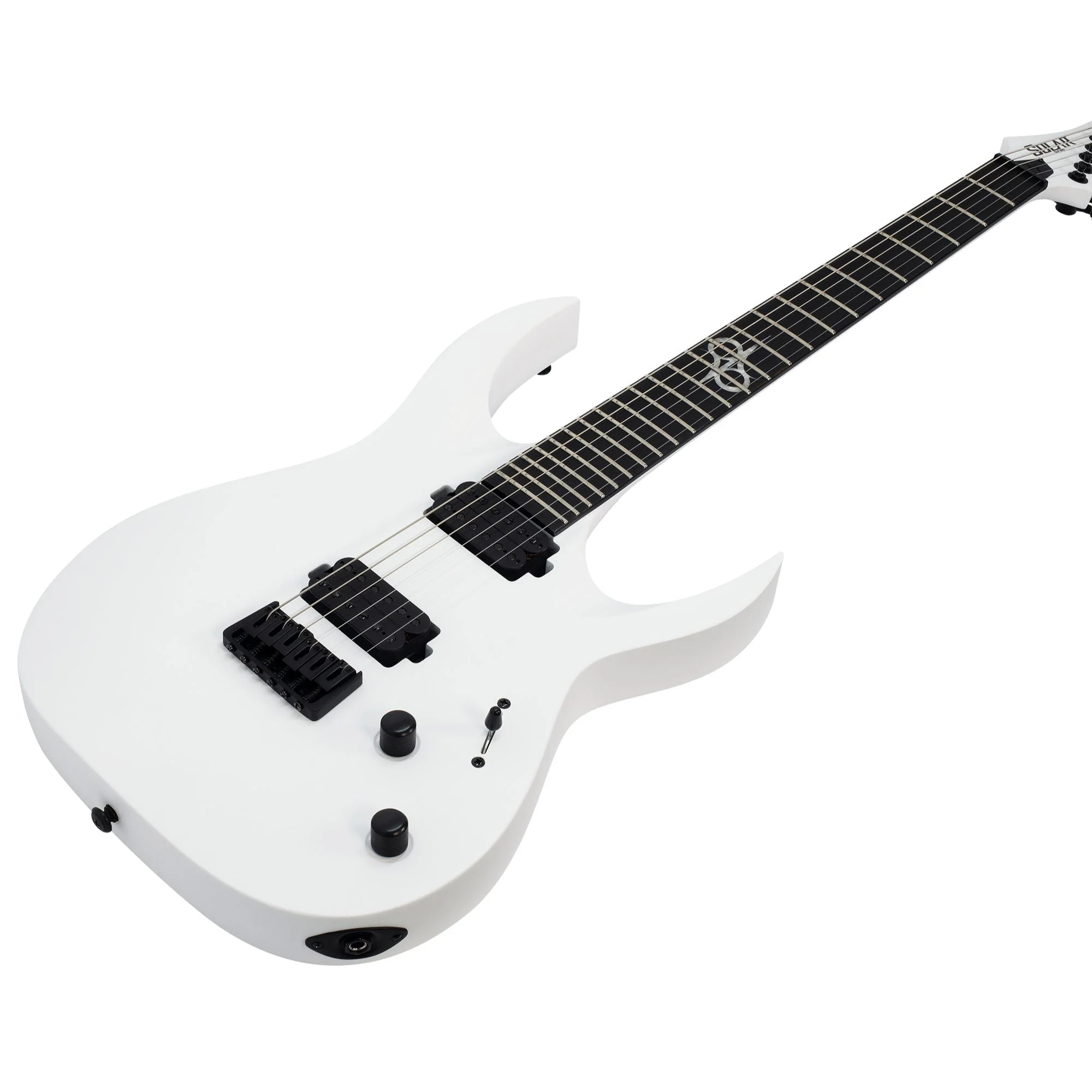 Solar A2.6W White Matte Electric Guitar - Image 3