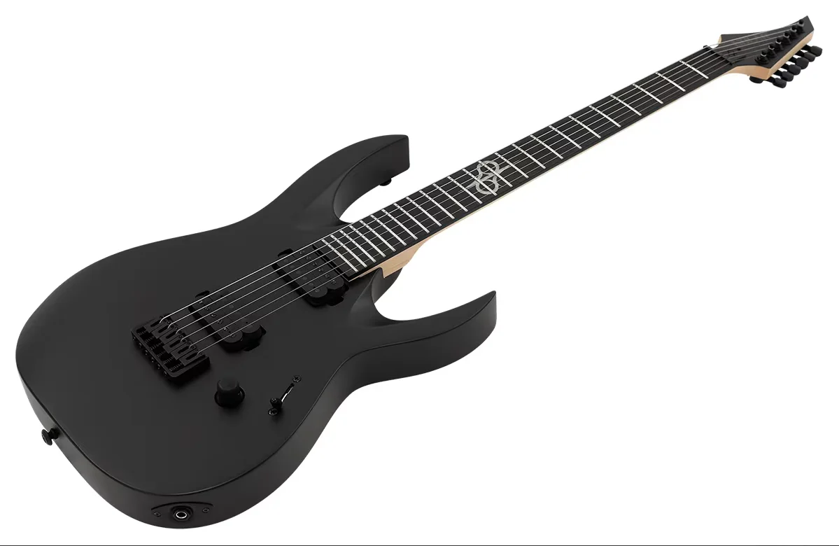 Solar AB2.6C – CARBON BLACK MATTE Electric Guitar
