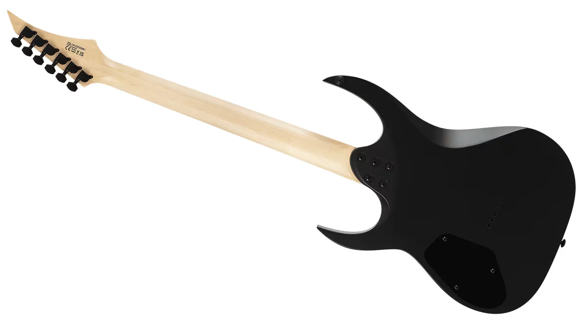 Solar AB2.6C – CARBON BLACK MATTE Electric Guitar - Image 2