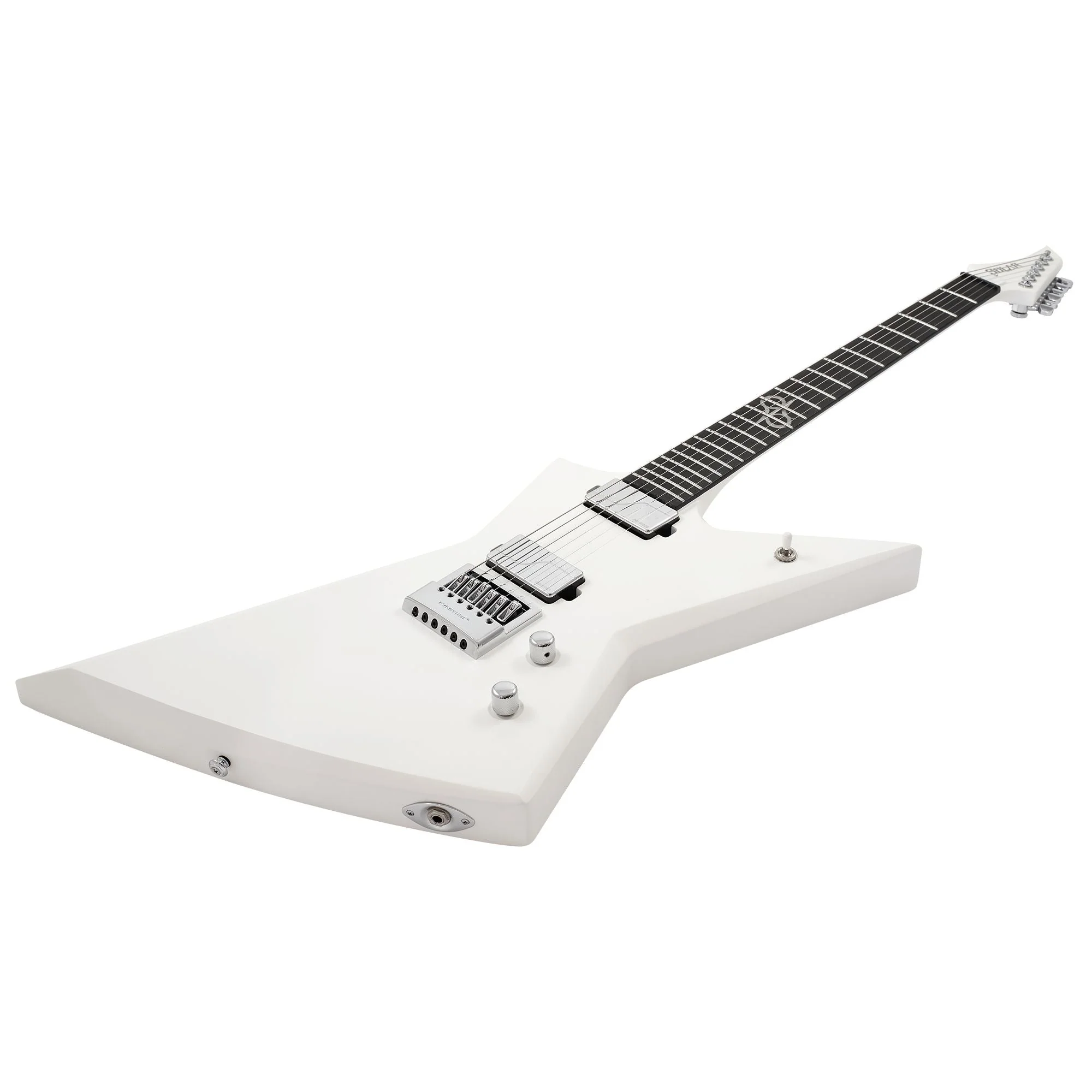 Solar E1.6Vinter Pearl White Matte Electric Guitar - Image 3