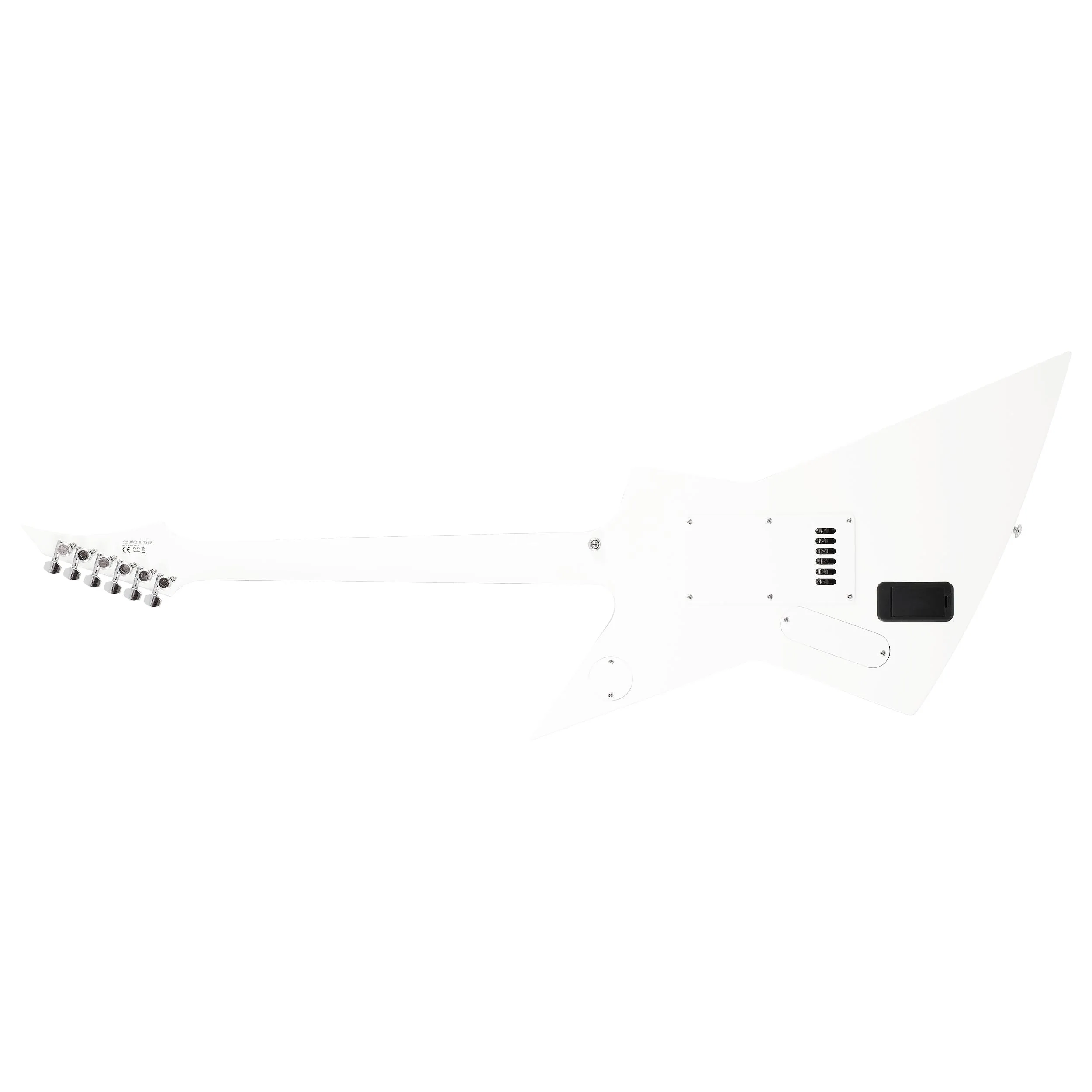 Solar E1.6Vinter Pearl White Matte Electric Guitar - Image 4