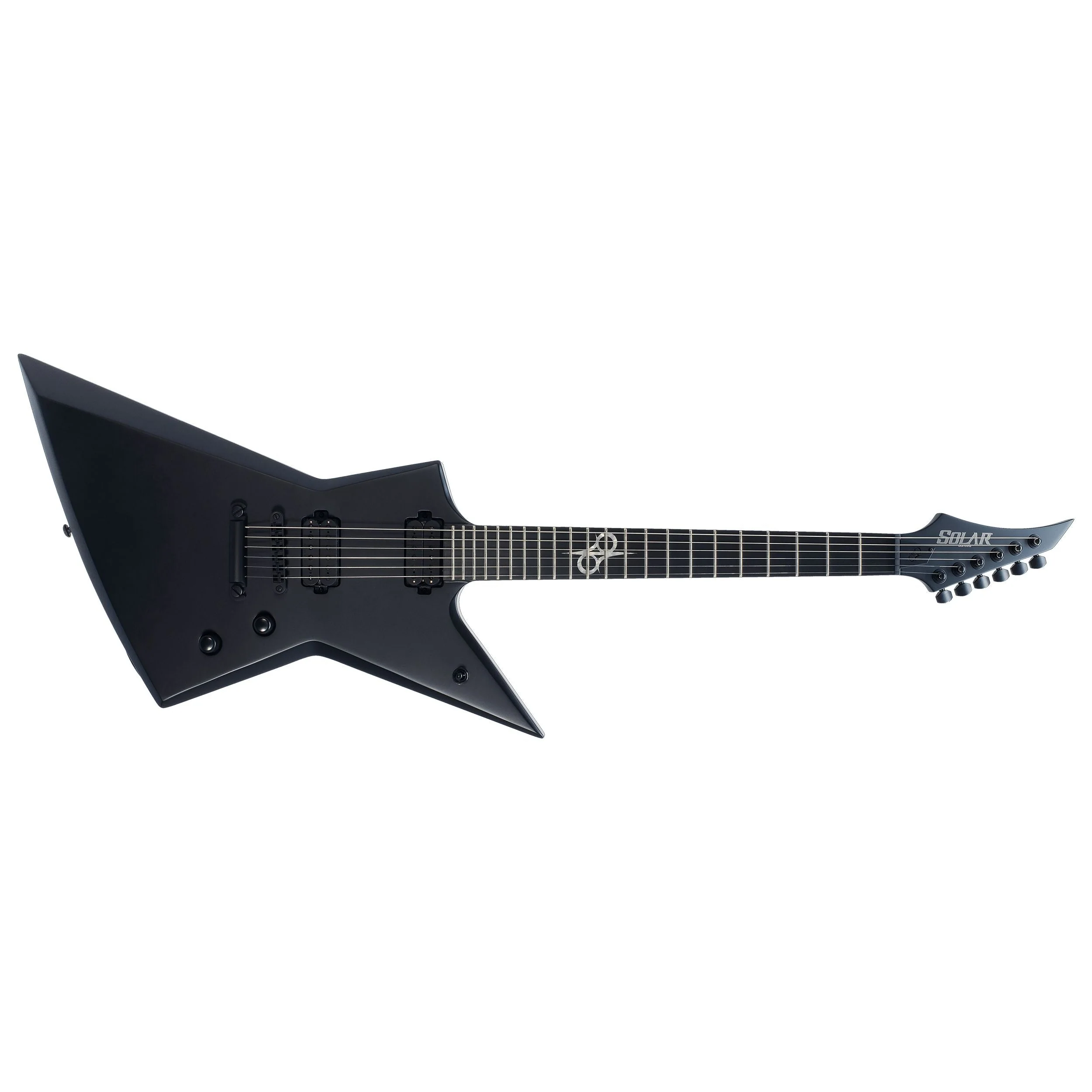 Solar E2.6C Carbon BK Matte Electric Guitar - Image 2
