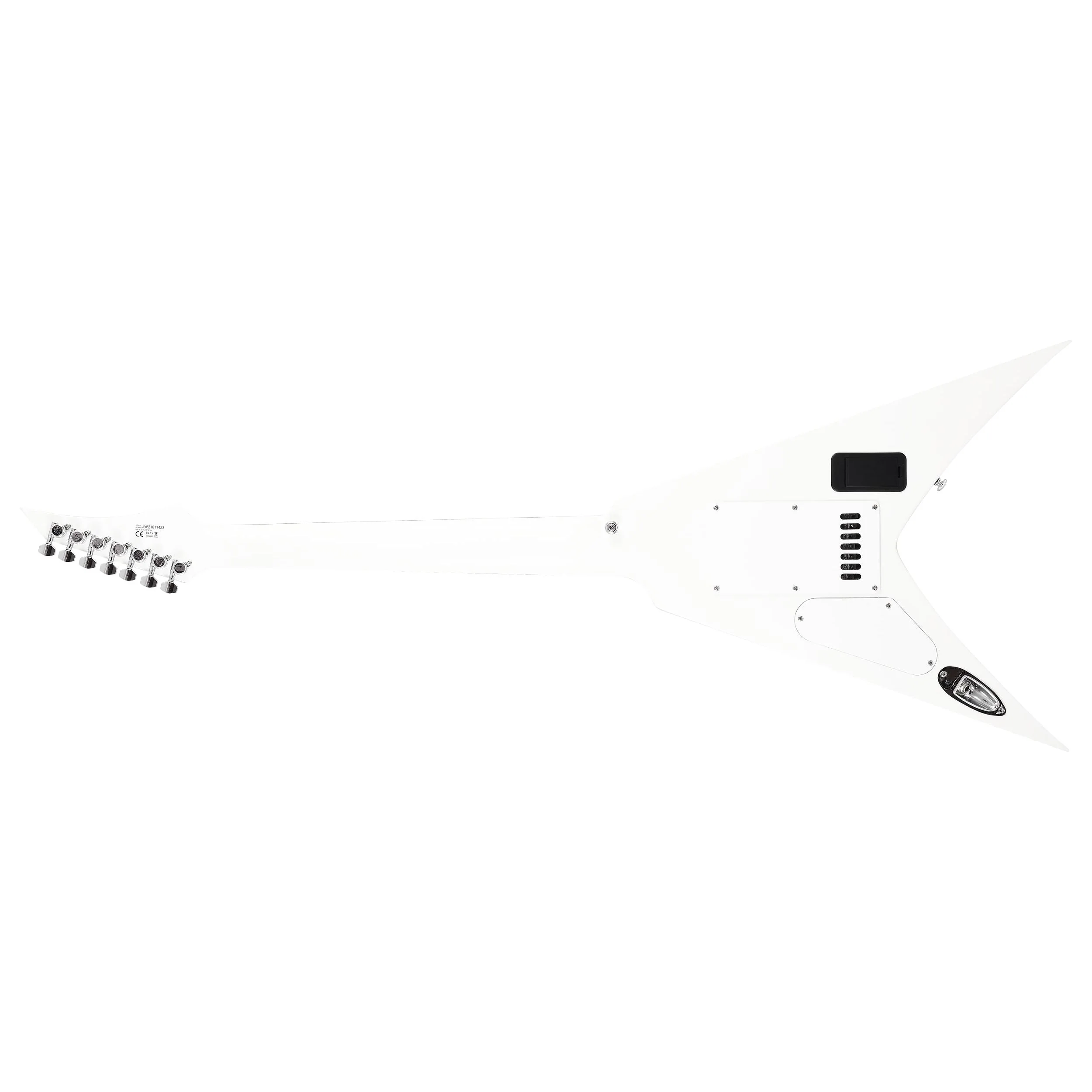 Solar V1.7 Vinter Pearl White Matte Electric Guitar - Image 4