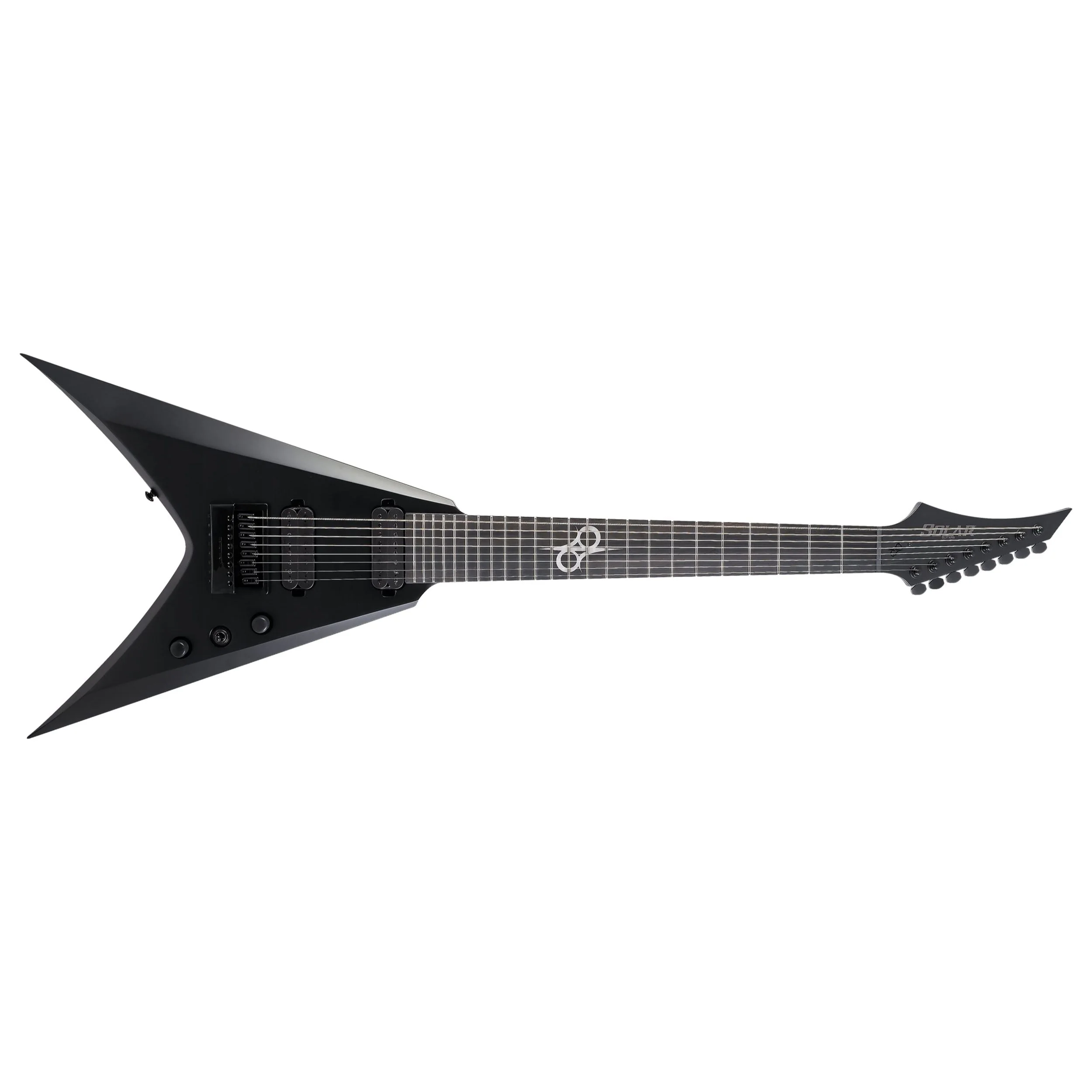 Solar V1.8C Carbon Matte Electric Guitar - Image 2