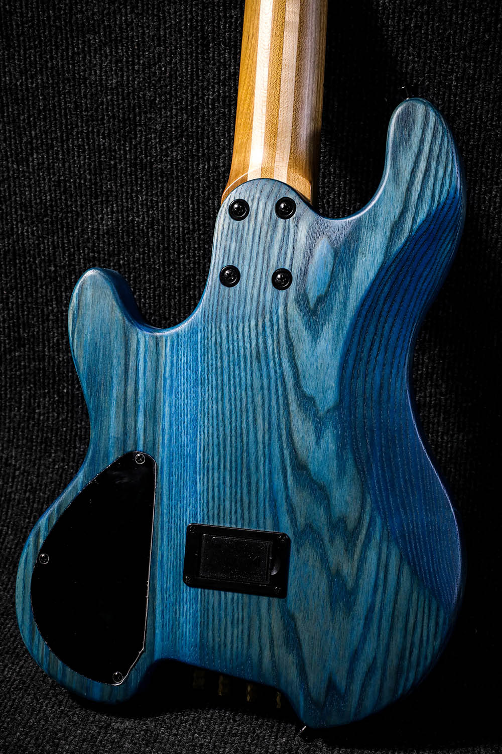SQOE SEBS990 Active & Passive Headless Short Scale Bass Blue - Image 5
