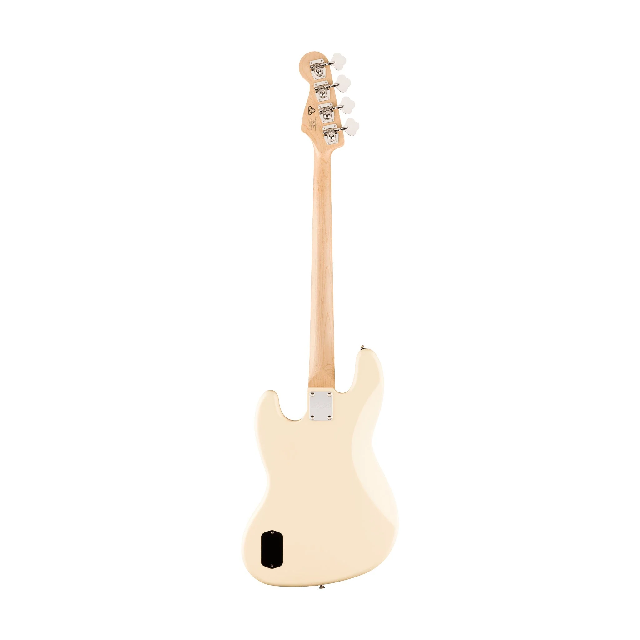 [PREORDER] Squier Affinity Series Active Jazz Bass Guitar, Maple FB, Olympic White - Image 2