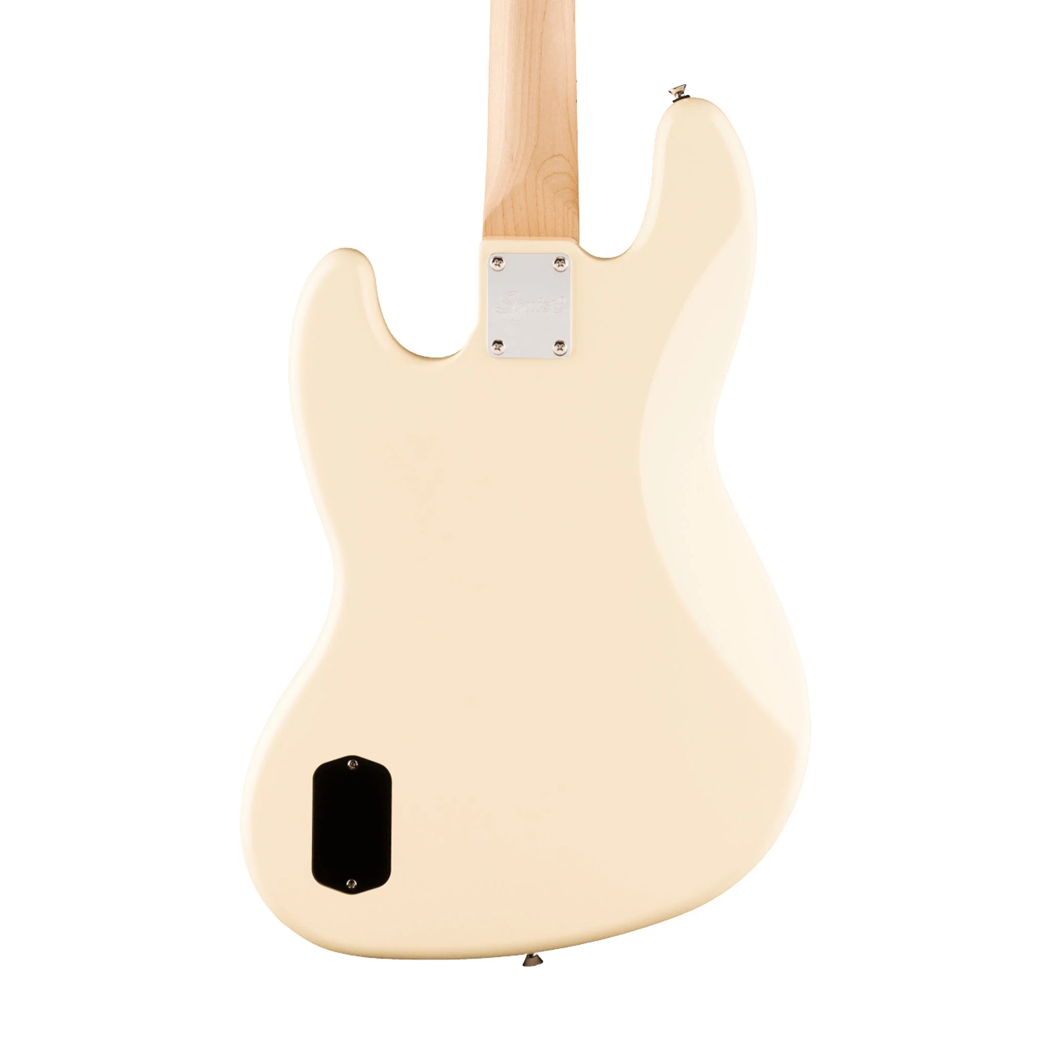 [PREORDER] Squier Affinity Series Active Jazz Bass Guitar, Maple FB, Olympic White - Image 4
