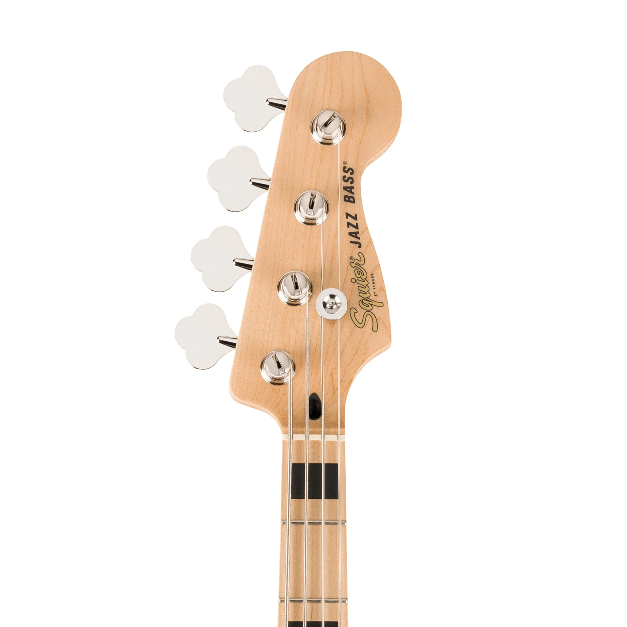 [PREORDER] Squier Affinity Series Active Jazz Bass Guitar, Maple FB, Olympic White - Image 6