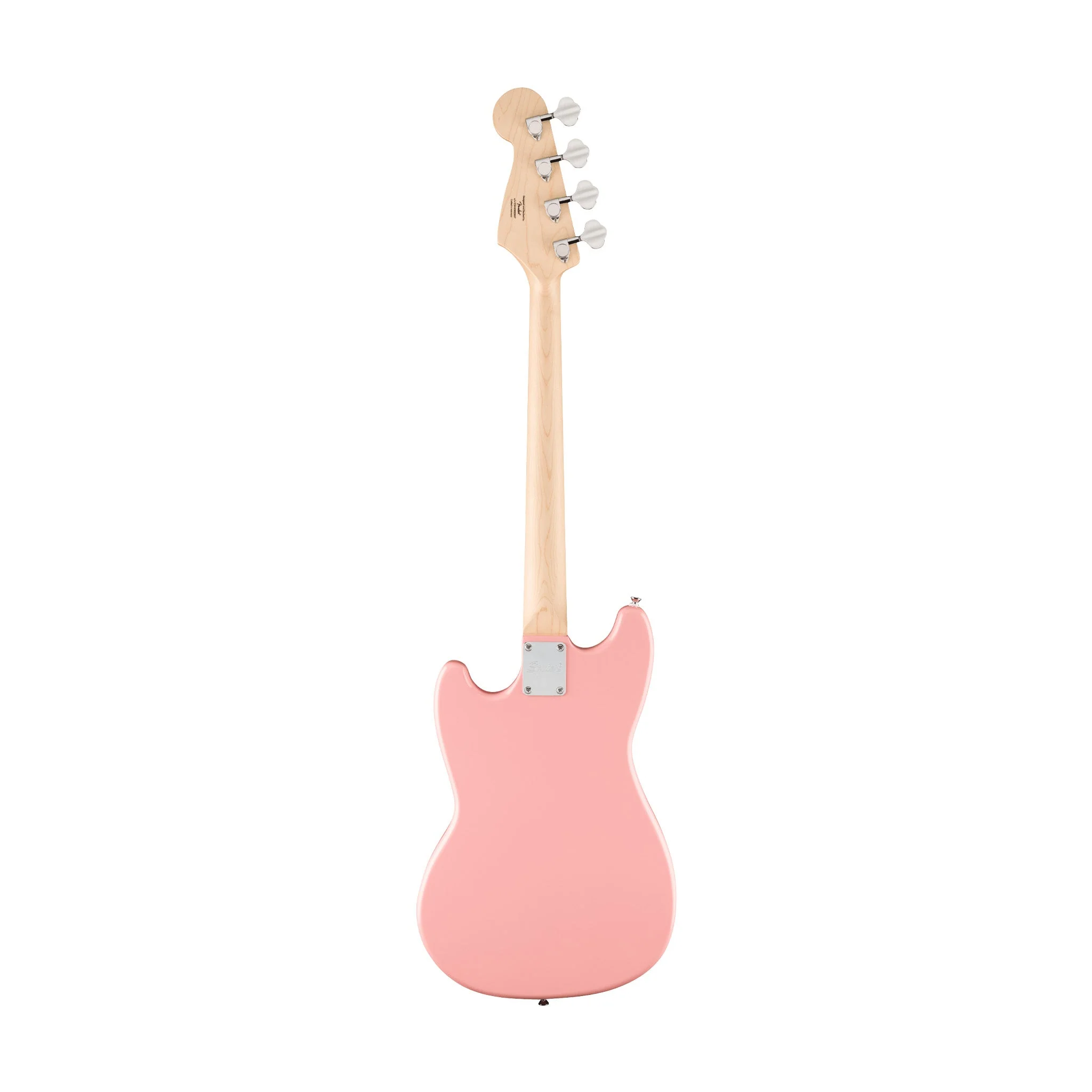 [PREORDER] Squier FSR Sonic Bronco Bass Guitar, Maple FB, Shell Pink - Image 2