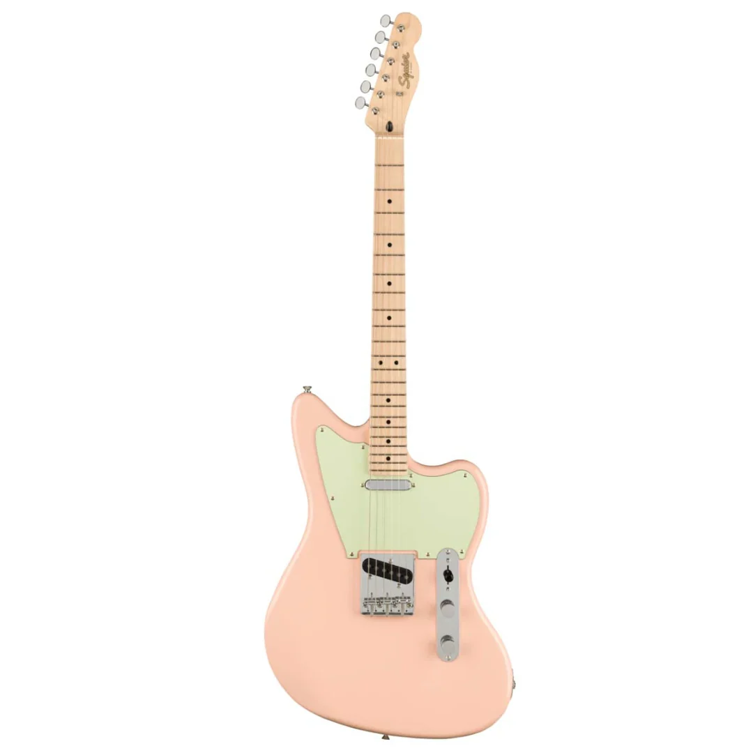 Squier Paranormal Series Offset Telecaster Electric Guitar, Shell Pink - Image 3