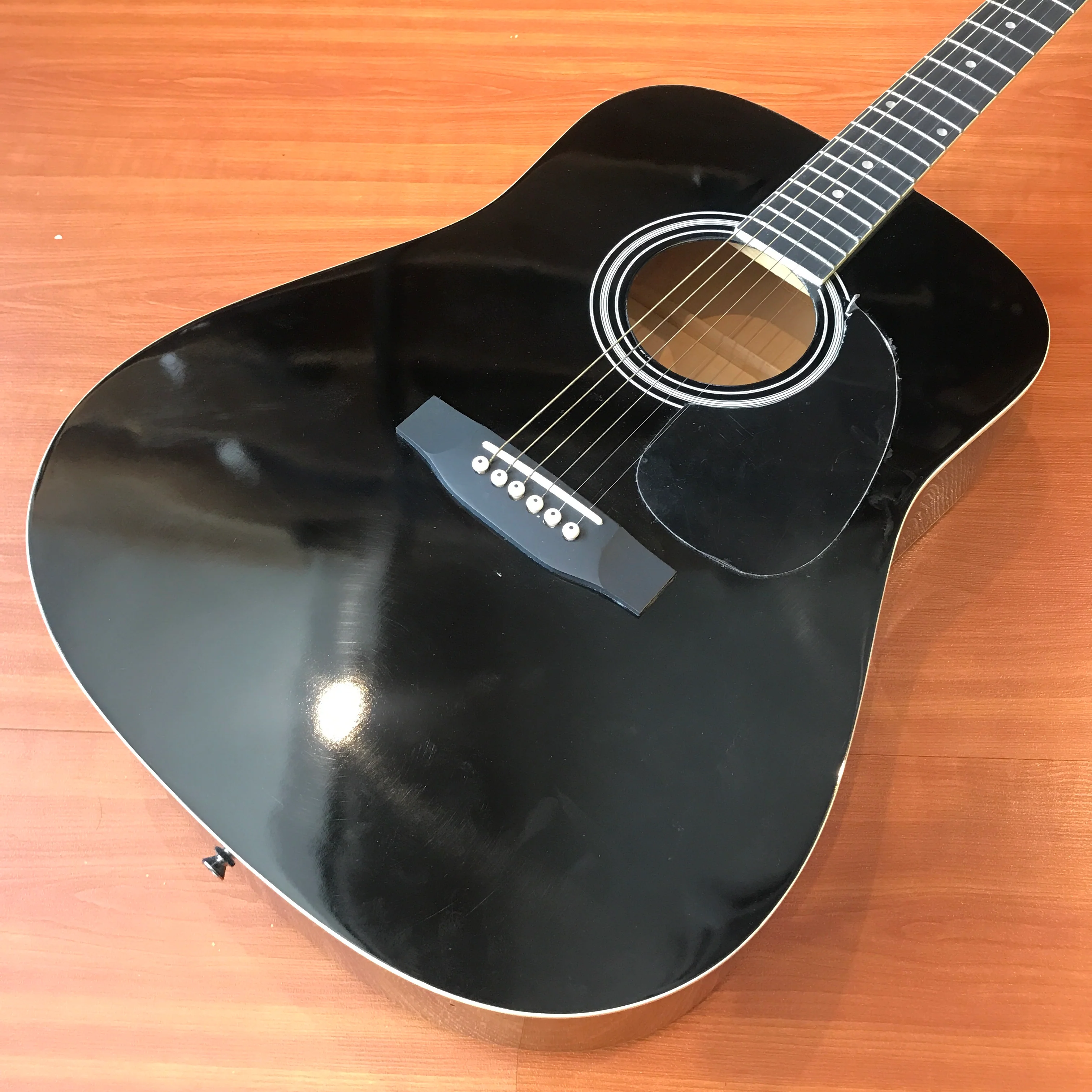 Suzuki SDG 5PK Black Finish Acoustic Guitar - Image 4