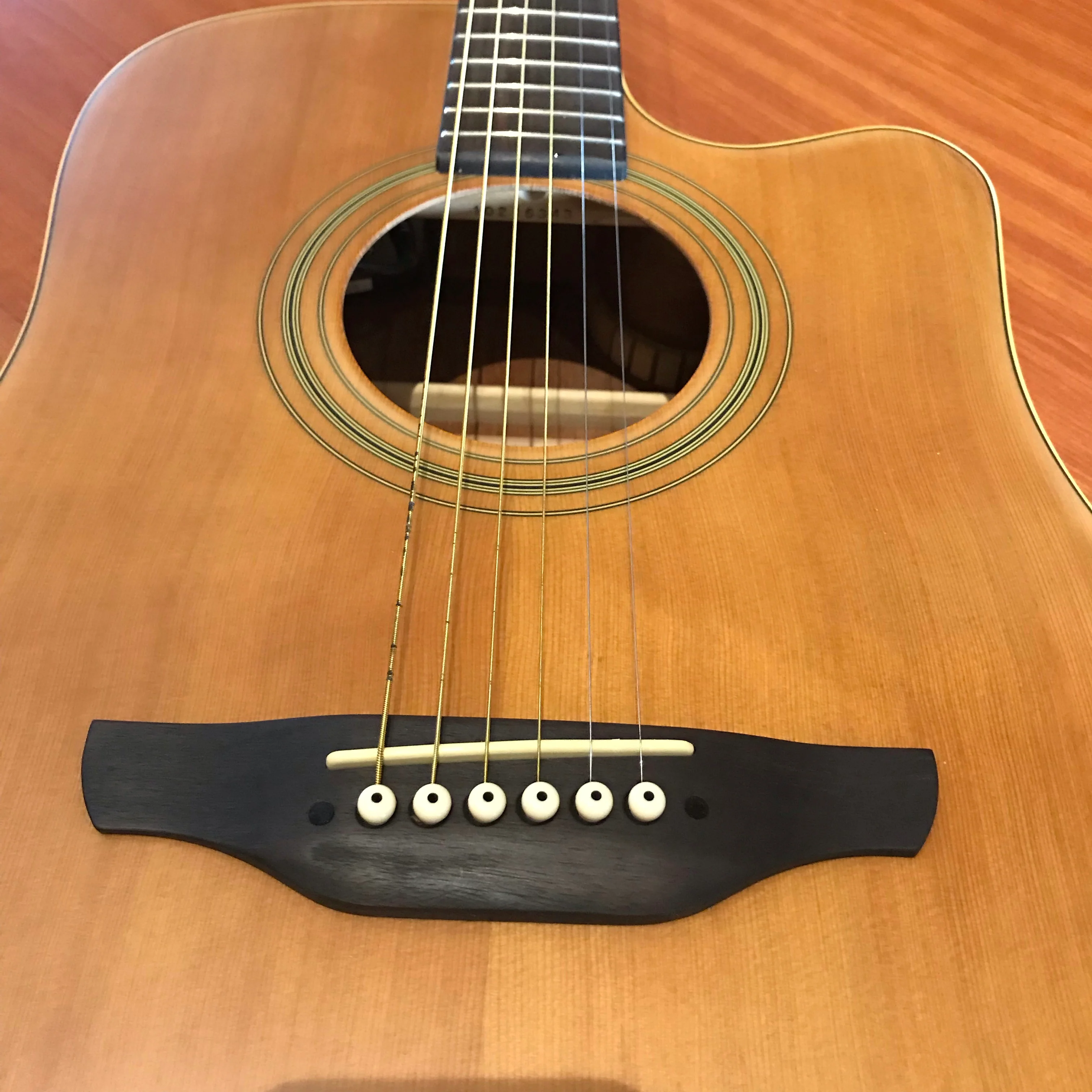 Takamine EGS330SC Cutaway Acoustic Dreadnought Guitar - Image 3