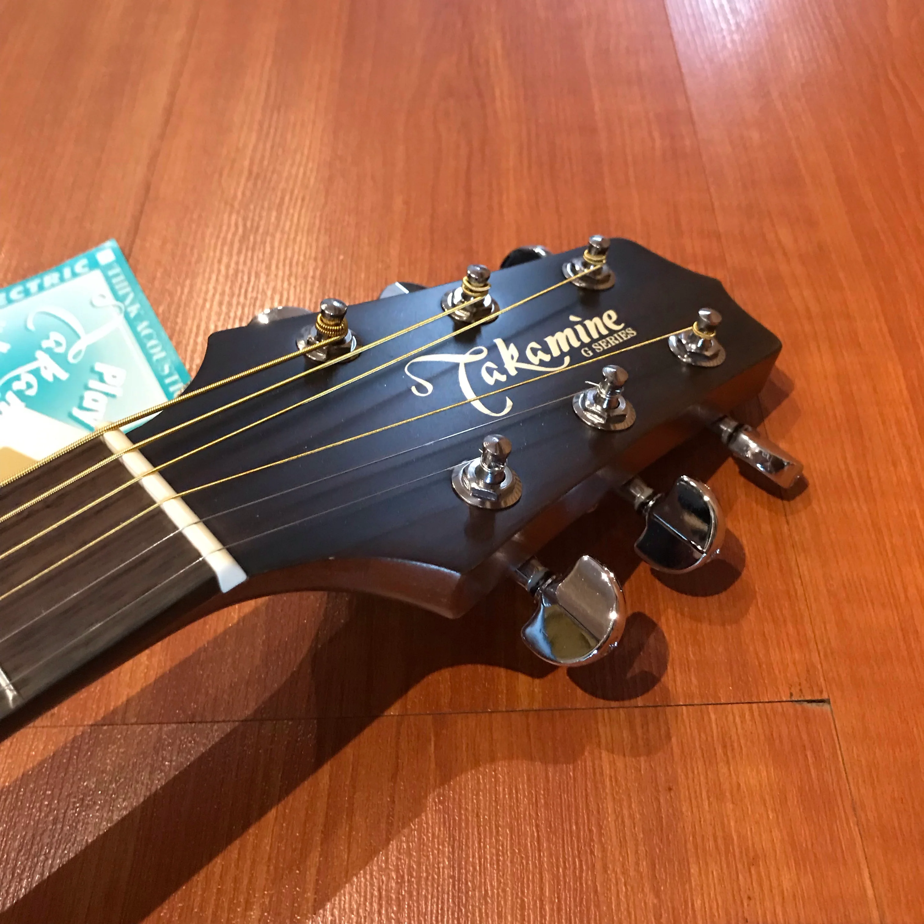 Takamine EGS330SC Cutaway Acoustic Dreadnought Guitar - Image 5