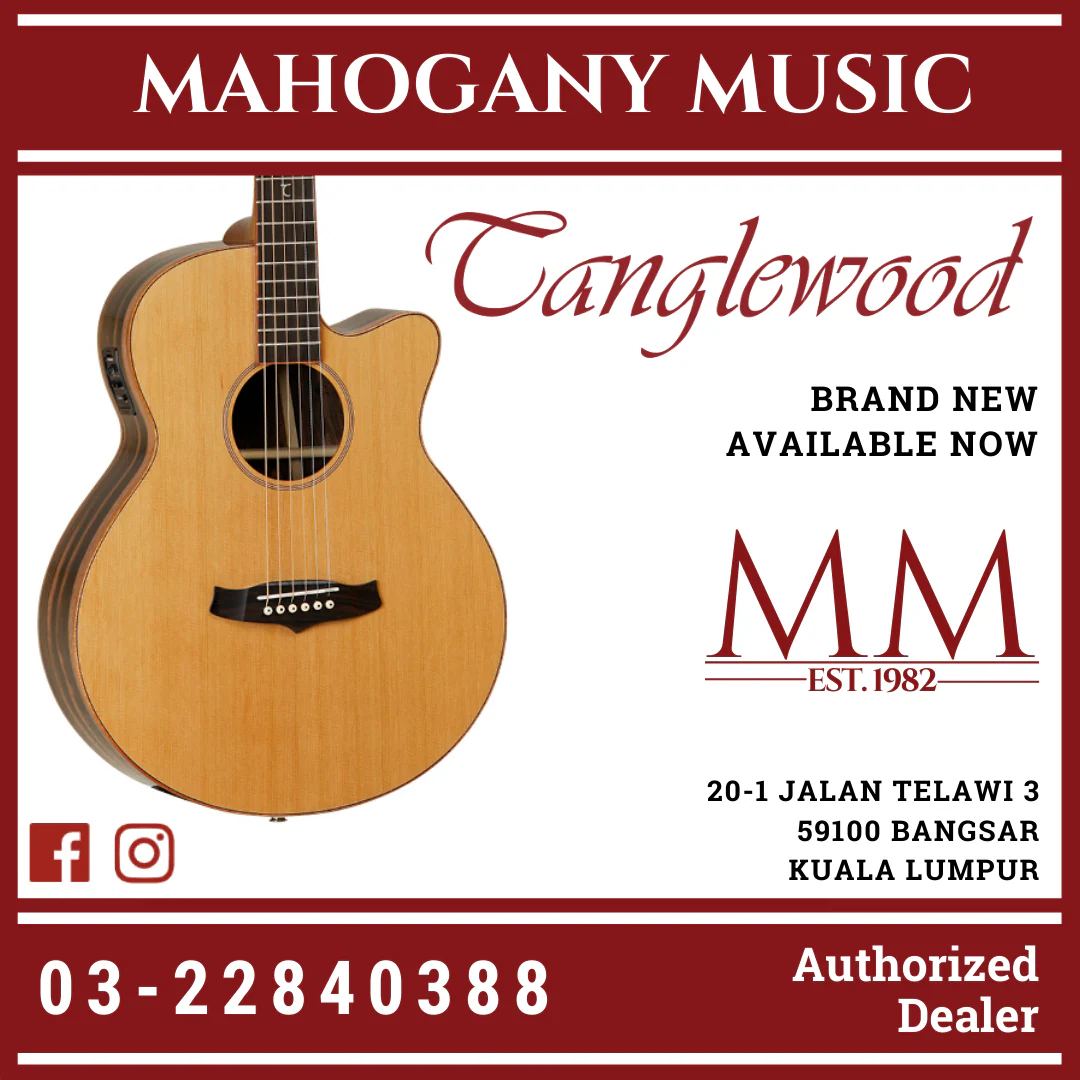 Tanglewood TWJSF-CE Super Folk Solid Cedar  Acoustic Guitar