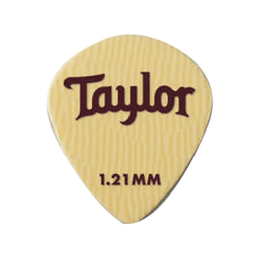 Taylor Ivoroid 651 Picks, 1.21mm, 6-Pack