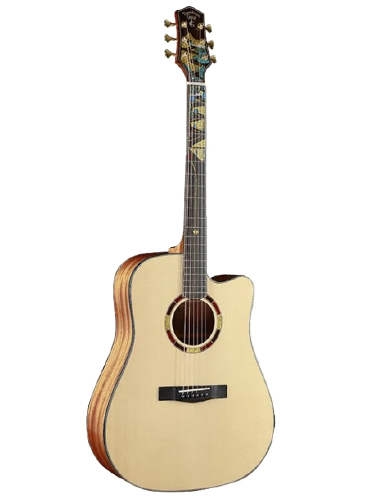 Tiger-Rogen – Mountain Road – Dreadnought C (Natural)  [Solid Top] - Image 2