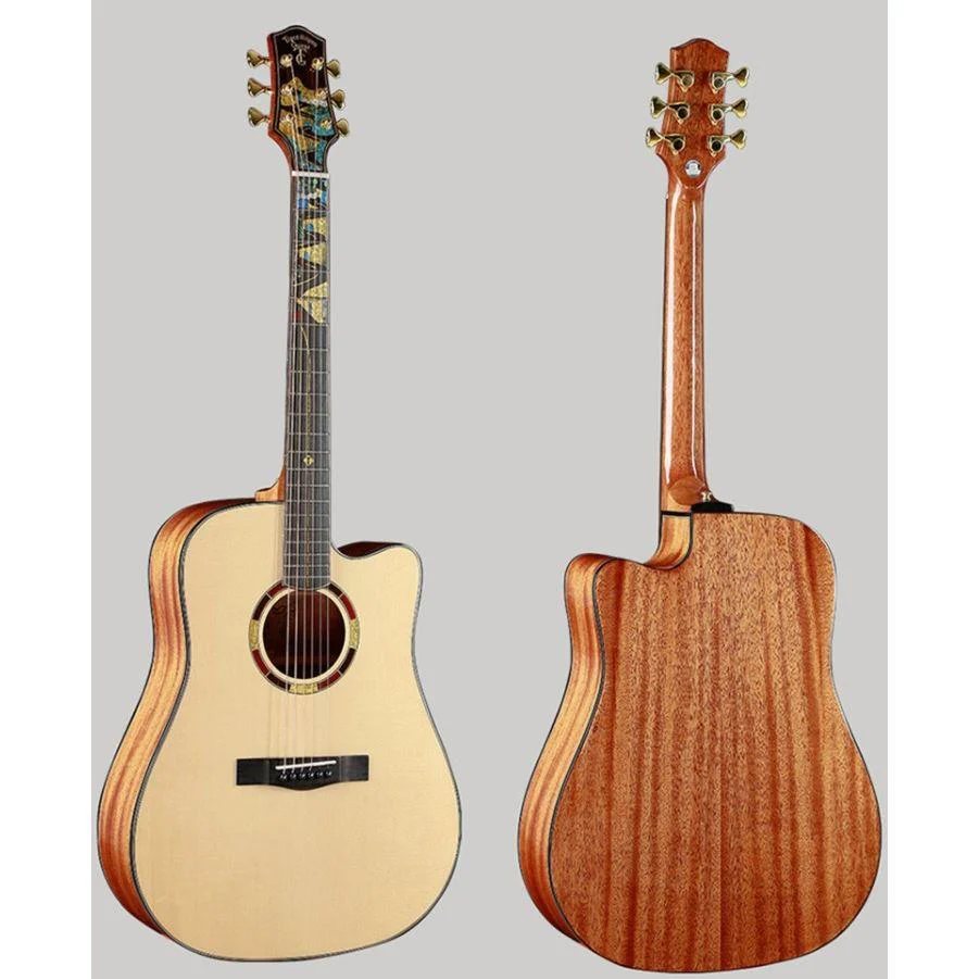 Tiger-Rogen – Mountain Road – Dreadnought-VS (Vintage Sunset)  [Solid Top] - Image 3
