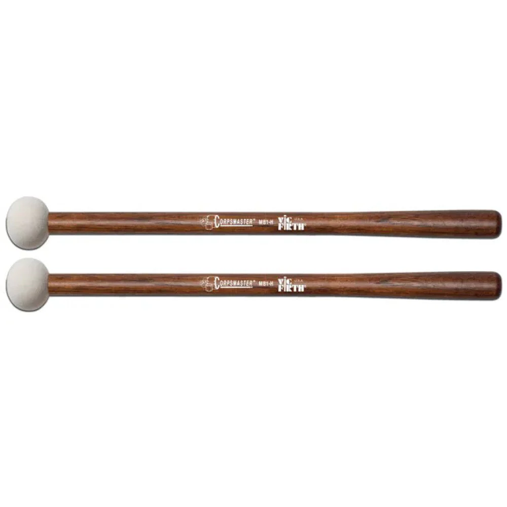 Vic Firth MB2S Corpsmaster Marching Bass, Medium Head, Soft Mallets - Image 2