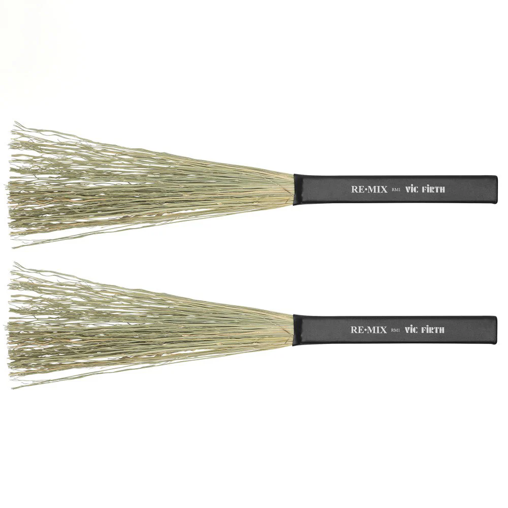 Vic Firth RM1 RE.MIX Brushes Broomcorn - Image 2