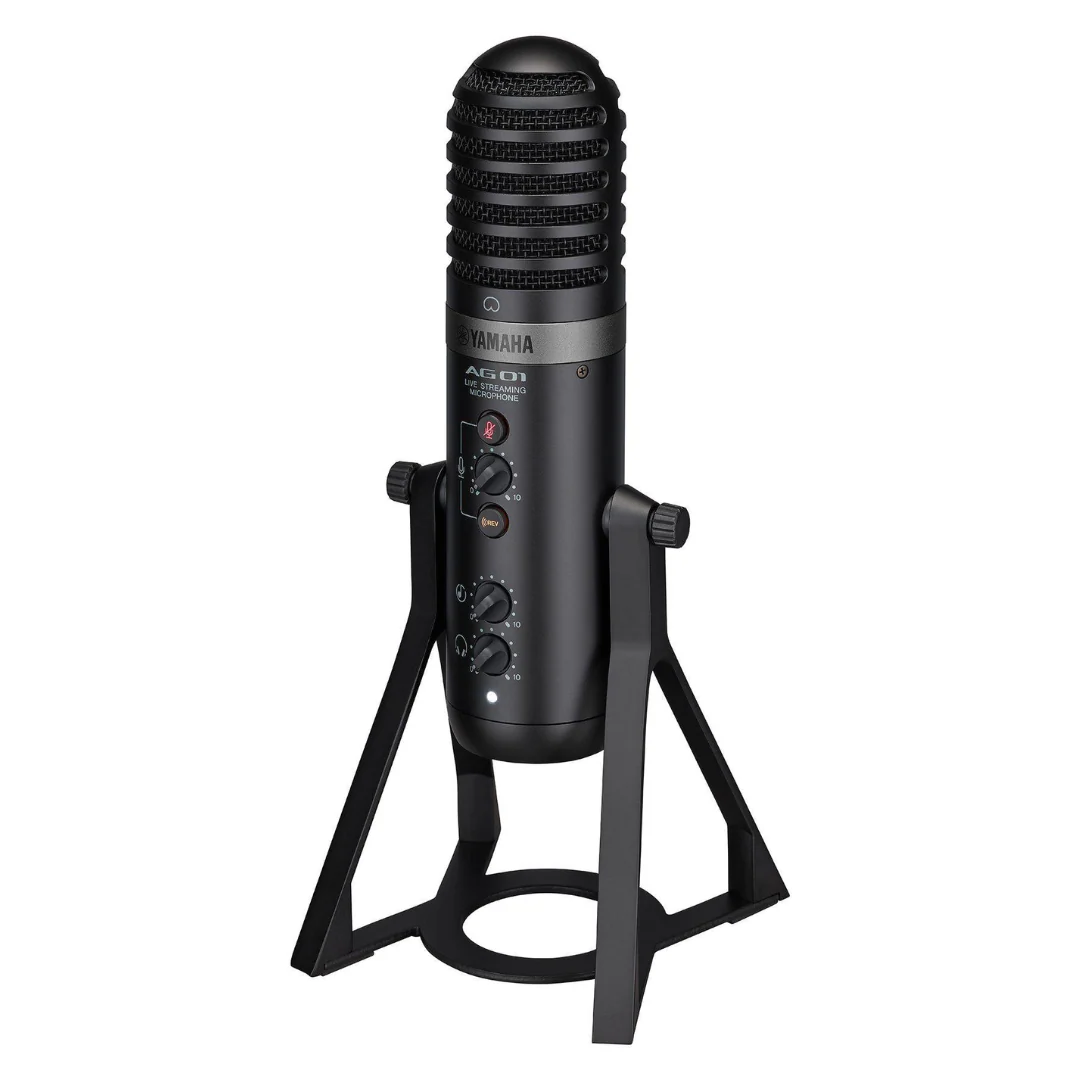 Yamaha AG01 Live Streaming USB Condenser Microphone - Black - Image 2