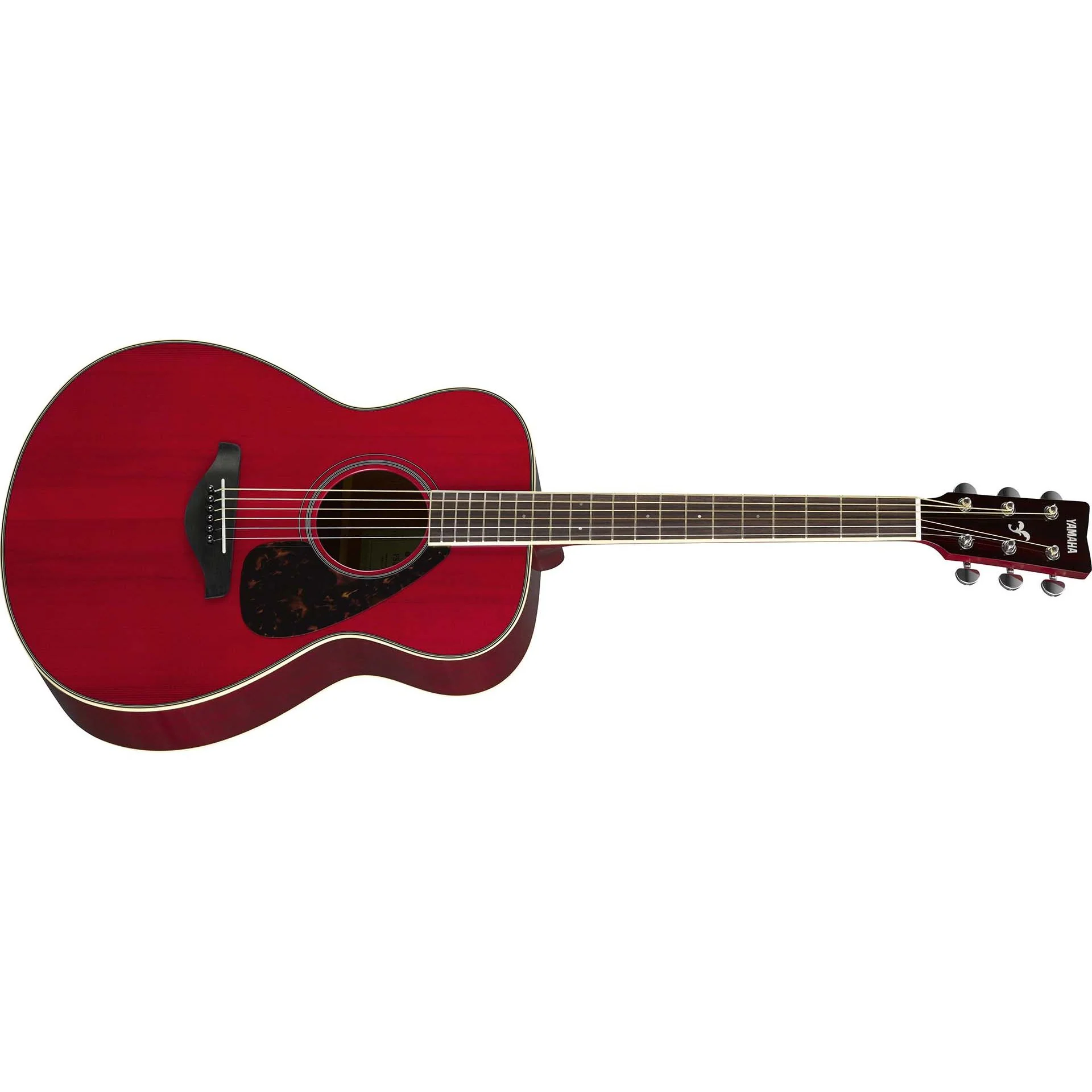 Yamaha FS820RR Ruby Red Finish Acoustic Guitar - Image 2