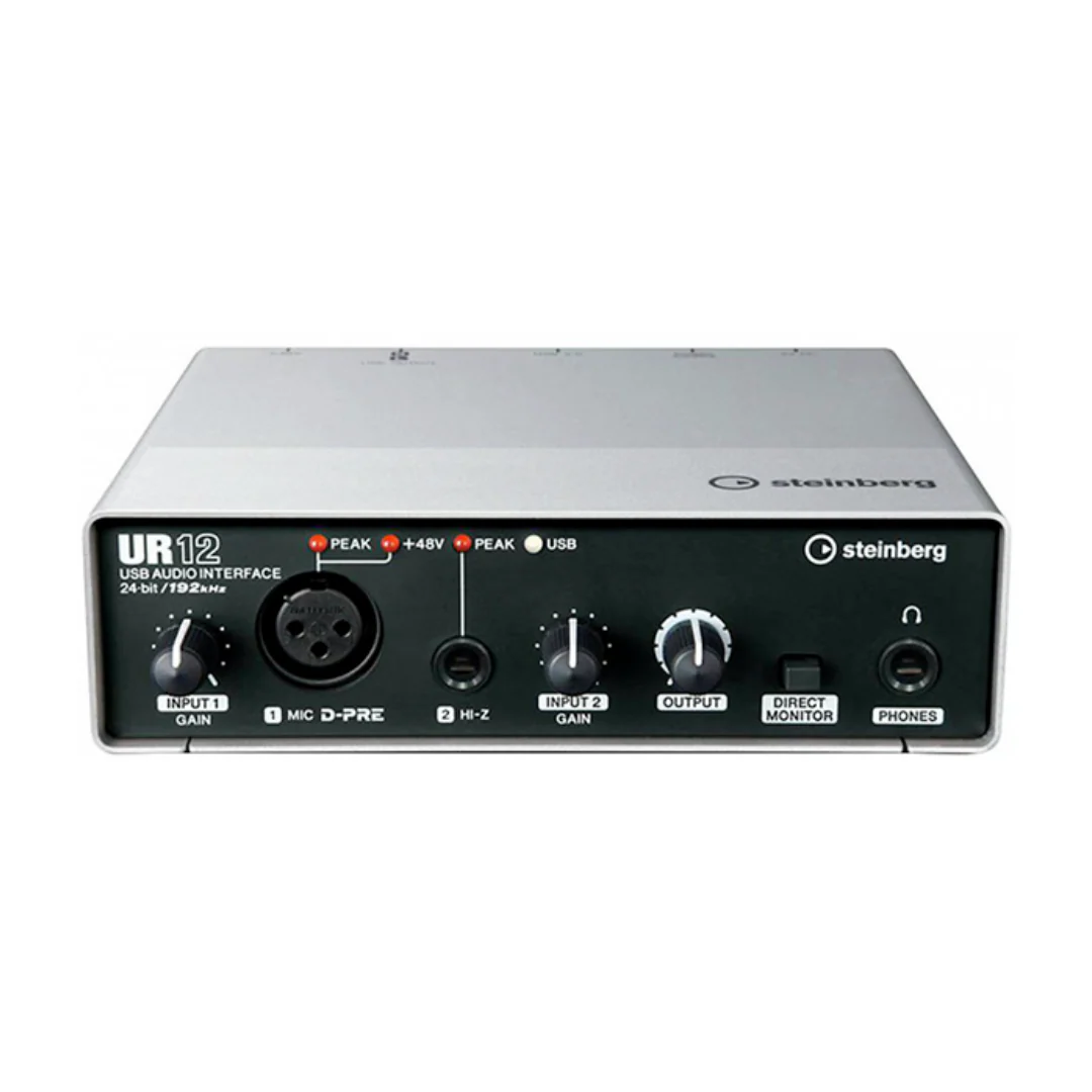 Yamaha Steinberg UR12 2x2 USB 2.0 Audio Interface - Image 2